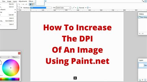 How To Increase Dpi Using Paint