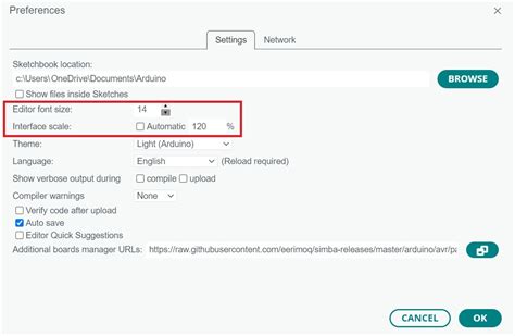 How to change font size in Arduino IDE YouTube
