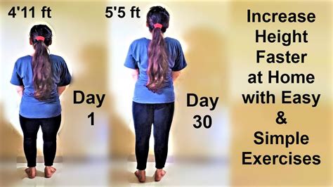 how to increase height in 1 week by food and exercise
