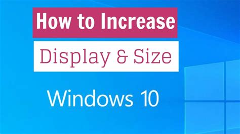 how to increase image size in windows 10