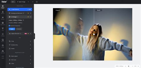 how to increase image size with ai