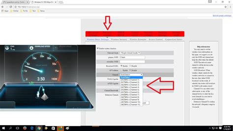 how to increase internet speed in router settings