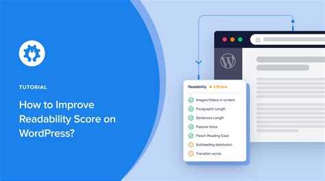 how to increase readability score in wordpress