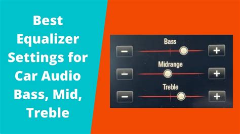 How To Increase Treble In Equalizer