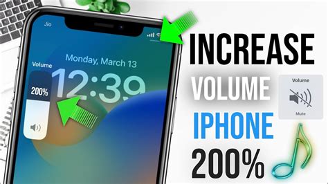 how to increase volume on text messages on iphone