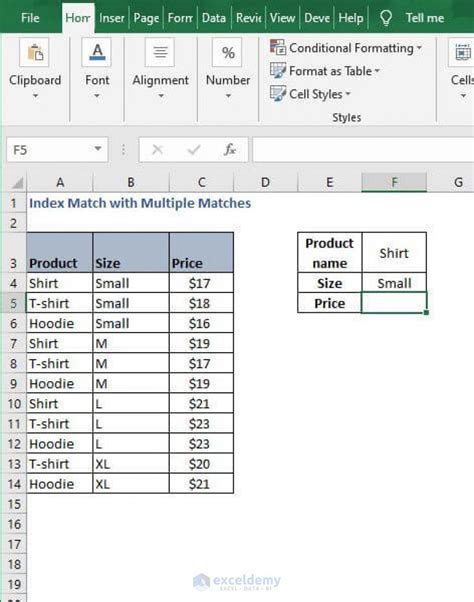 How To Index Match Multiple Sheets