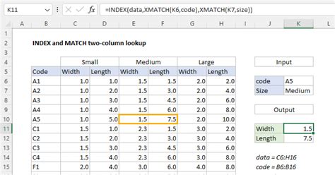 how to index match two columns in excel
