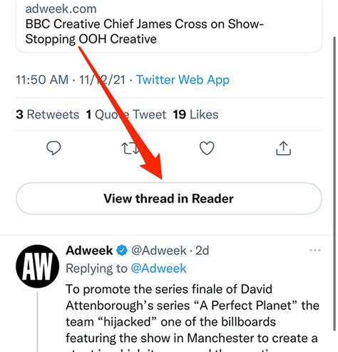 How To Indicate A Thread On Twitter