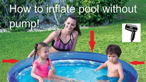 How To Inflate A Large Pool Float