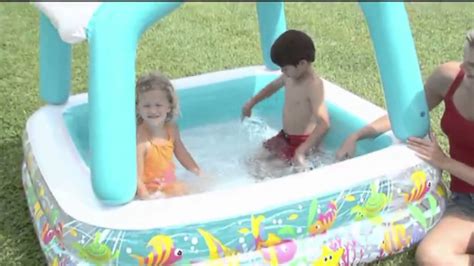 How To Inflate Intex Sun Shade Pool