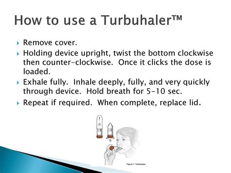 How To Inhale Turbuhaler