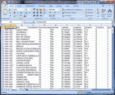 how to input canadian zip code