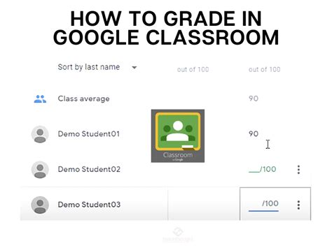 how to input grades in google classroom