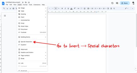 how to insert a checkbox into a table in google docs