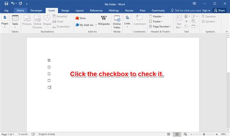 how to insert a clickable calendar in word
