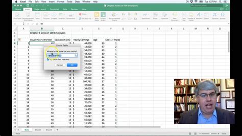 how to insert a column in excel for mac
