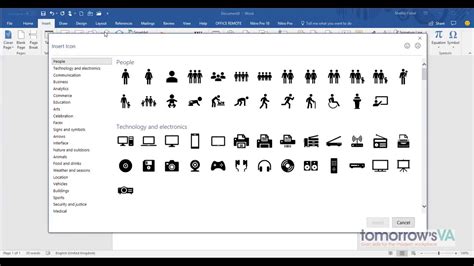 how to insert a file in word as an icon