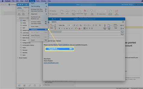 How To Insert A Folder Link In Outlook Email