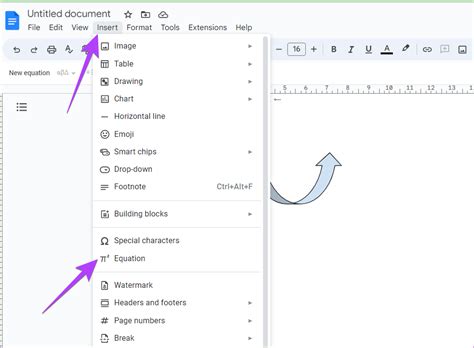 how to insert a graphic in google docs