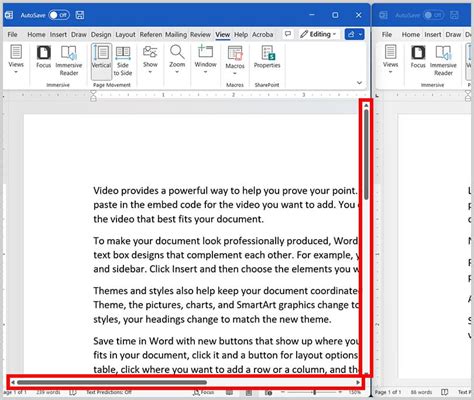 How To Insert A Horizontal Scroll Shape In Microsoft Word