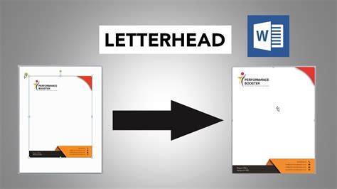 How To Insert A Letterhead Template In Word