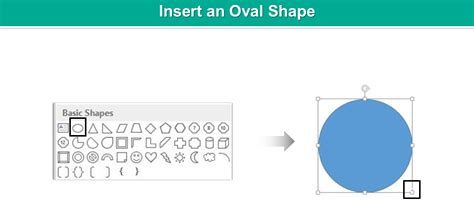 How To Insert A Picture In An Oval Shape