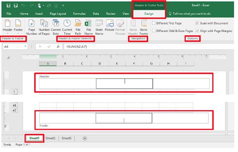 How To Insert A Table In Excel Header
