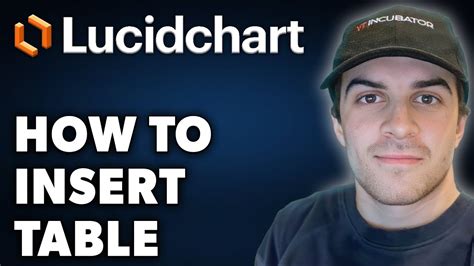 How To Insert A Table In Lucidchart