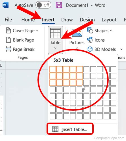 How To Insert A Table In Word On Ipad
