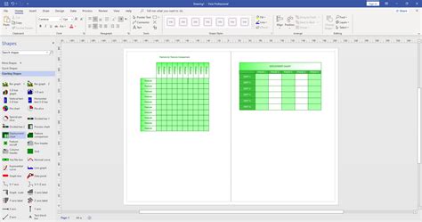 How To Insert A Table Visio