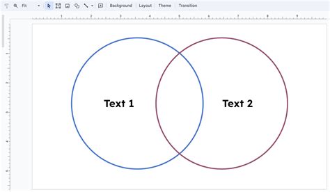 how to insert a venn diagram on google slides