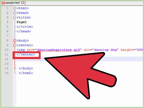 how to insert an image in html in center