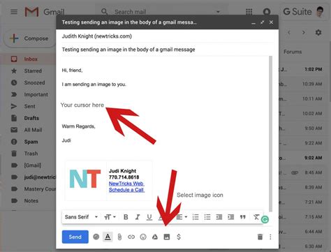 How To Insert Art In Gmail