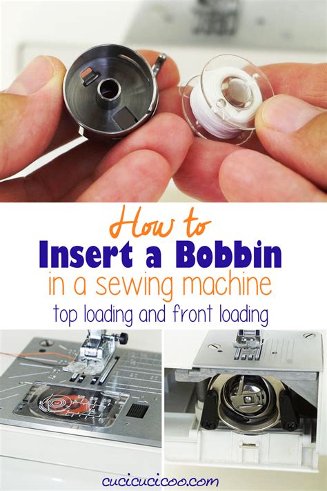 How To Insert Bobbin In Sewing Machine