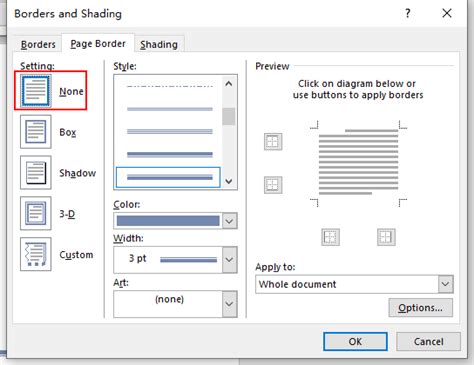 how to insert border in word 2016