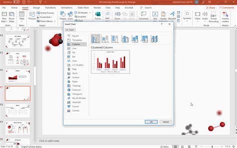 how to insert chart template in powerpoint