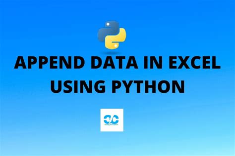 How To Insert Data In Excel Sheet Using Python