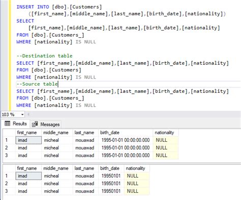 How To Insert Data In Table Using Sql Query