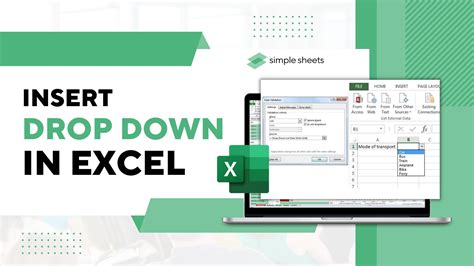 How To Insert Drop Down In Microsoft Excel