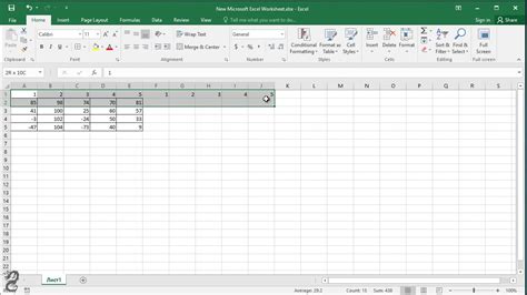 how to insert empty column in excel