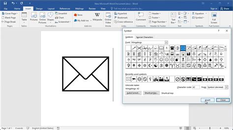 How To Insert Envelope In Word