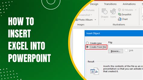 How To Insert Excel File In Powerpoint Slide