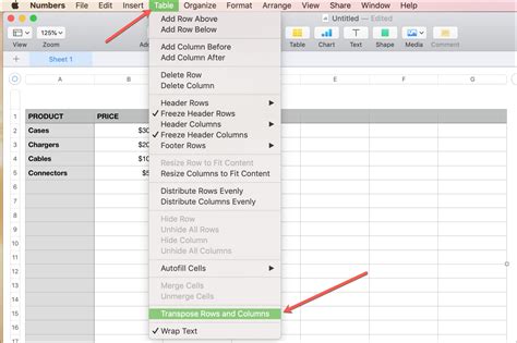 How To Insert Excel Table In Mac Mail