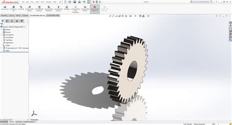 How To Insert Gears In Solidworks