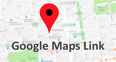 how to insert google map link