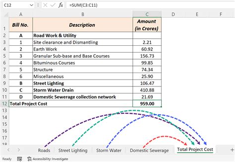 how to insert hyperlink in excel to another worksheet