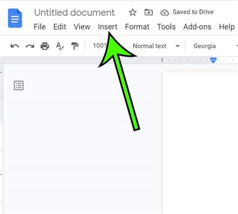 how to insert image background in google docs