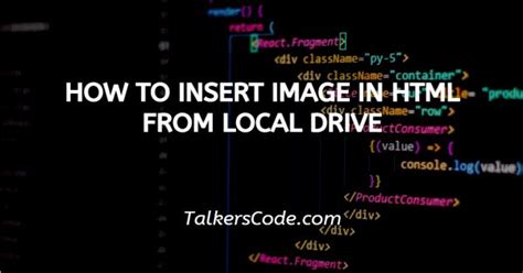 how to insert image in html from local drive w3schools