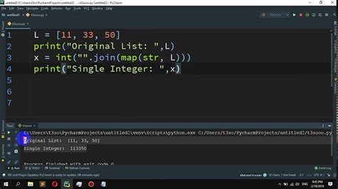 how to insert integer in list python