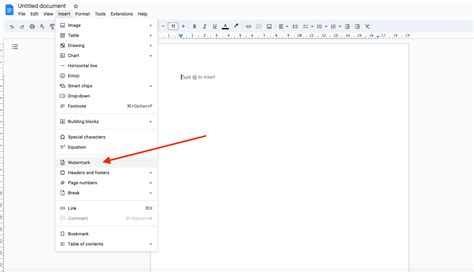 how to insert letterhead into google docs